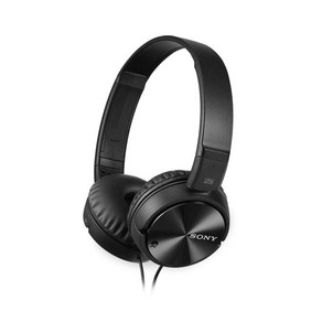 소니(SONY) 유선 노이즈 캔슬링 헤드폰 블랙 MDR-ZX110NC