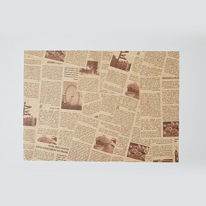 [국산] 유산지-1호(브라운/초코뉴스페이퍼) 250매, 250개