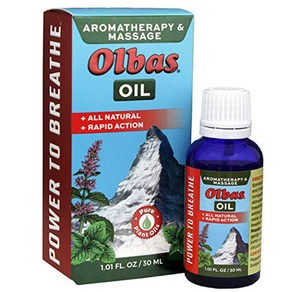 올바스 아로마테라피 인헤일런트 앤 마사지 오일 30ml OLBAS Massage and Aomatheapy, 1개, 브라운