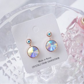 비욘드라이프 오스트리아 정품 크리스탈 esg3183 귀걸이 AB crystal earrings