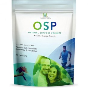 Mannatech Moe than Just a Multivitamin Optimal Suppot Packets Amazing Self-cae benefits of OSP Da, 1개