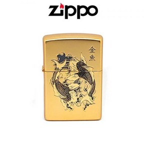 [지포(ZIPPO)] ZIPPO 지포 라이터 250-18 GOLD FISH GD