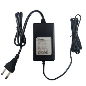 에이파워 DC 12V 2000mA 2A 아답터 외경 5.5mm x 내경 2.1mm