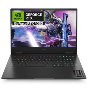 HP 2023 오멘 16 코어i9 인텔 13세대 지포스 RTX 4060, Shadow Black, 1TB, 32GB, WIN11 Po, 16-wf0092TX