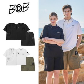 [메종비오비(BOB)] ○ BOB 25SS 남성 핫썸머 3종 패키지(티셔츠+아노락+팬츠)