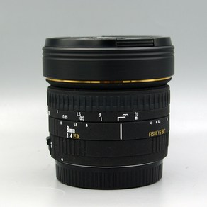 시그마 SIGMA 8mm F4 EX FISHEYE 어안렌즈 캐논용