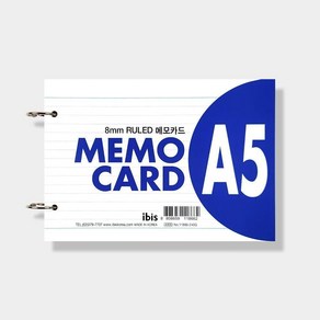 아트박스/아이비스 5500 메모카드(A5), 단품, 단품