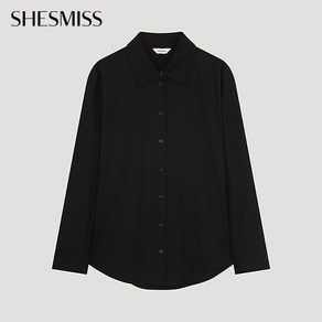 [쉬즈미스(SHESMISS)] [쉬즈미스] 하이넥 변형 셔츠_SWWSTO42040_BK