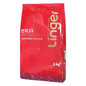 린저21 린저-21헤즐넛설탕커피1kg, 1kg, 1개입, 1개, 1kg