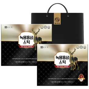 종근당 녹용홍삼 스틱, 2개, 300ml