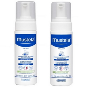 무스텔라 폼 포 뉴 본 유아샴푸, 150ml, 2개