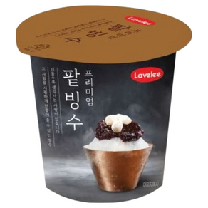 라벨리 프리미엄 팥빙수 15개 한 박스, 230ml