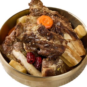 대왕 소갈비찜 1.2kg+1.2kg (간장맛/매운맛), 대왕 소갈비찜 간장맛 1.2kg + 1.2kg, 1개