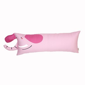 어반화이트 동물 입체 바디필로우 8종 유아동바디필로우, 핑크 코끼리