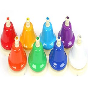 음악교재 터치벨, 터치벨8pcs, 1개