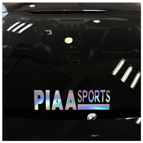 [지현카닷컴] 자동차 스티커 - PIAA, 적색440x95mm, 1개