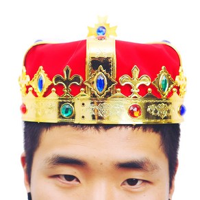 스투피드 프리미엄 크라운 왕관, 단품, 1개