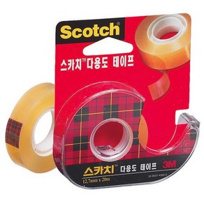 [107134]스카치 테이프(523D/12mmX30M/3M), 1개, 단품