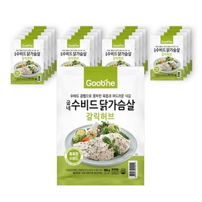 굽네치킨 갈릭허브 수비드 닭가슴살, 100g, 20개