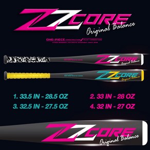 스톰 [STORM] 2018 Z2-CORE 알루미늄 배트 (-5), 블루+엘로우, 1개