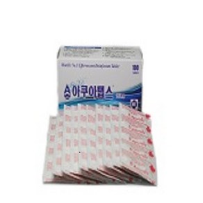 아쿠아탭스 167mg 100정 (소비기한 2029년 1월 1일까지), 100개