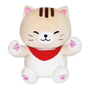 이젠돌스 모찌 꿀잠펫 말랑한 고양이 동물인형 25CM, 모찌꿀잠펫(고양이)25CM, 1개