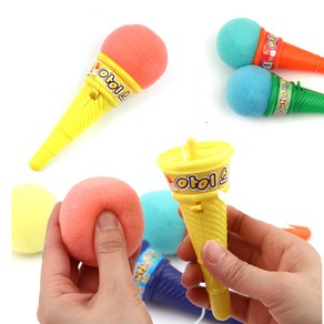 TOY7 아이스크림 콘펀치 추억의장난감 말 펀치총 단체선물, 1개