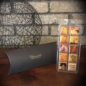 초코셀디 감사&기념일&생일 초콜릿, 1세트, 클림트10p