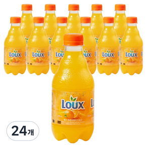 LOUX 오렌지, 330ml, 24개