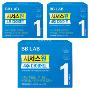 비비랩 시서스원 4주 다이어트식품