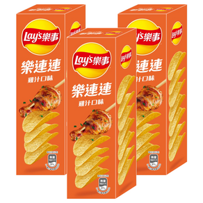 Lay's Potato Chips Assorted Pack Chicken Flavor, 60 g, 3 box