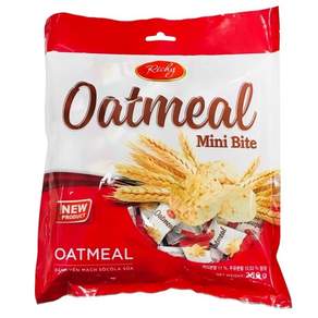 Richy Mini Bite-Sized Oat Crisps, 250 g, 1 sack