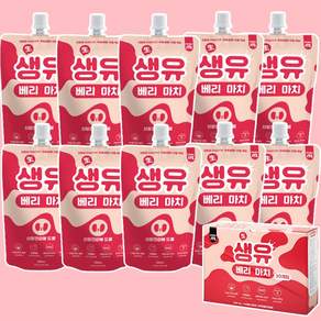 마이베프 생유베리마치 펫밀크, 크랜베리, 200ml, 10개