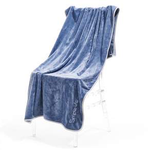 라트리브 바스타월 폴리에스테르 140 x 70cm, Blue, 1개