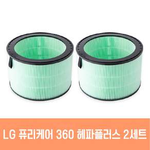 LG공기청정기 AS309DWA LG전자 퓨리케어 360 (2단) 공기청정기 필터(2개세트구성), 360 헤파플러스 2세트, 1개