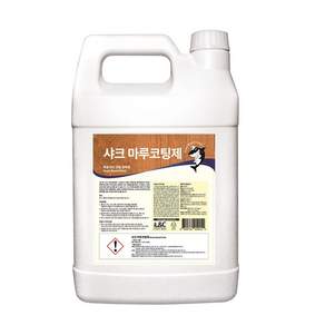 샤크 마루 코팅제 3.75L 목재 바닥 광택용, 1개