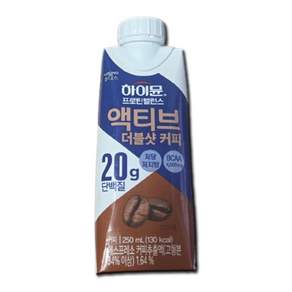 하이뮨 프로틴 밸런스 액티브 더블샷 커피 드링크믹스 RTD