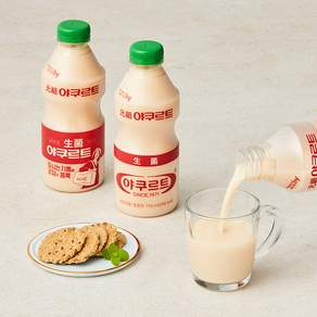 size UP! 대용량 1971 원조 야쿠르트 750ml, 4개