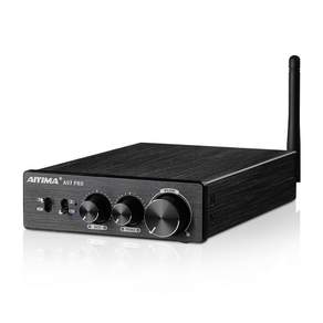 AIYIMA 오디오 A07 PRO TPA3255 블루투스 파워 앰프 2.0 스테레오 스피커 앰프 HiFi 앰프 가정용 오디오 앰프 300Wx2, 36V US 전원 공급 장치 포함, A07 PROTPA3255