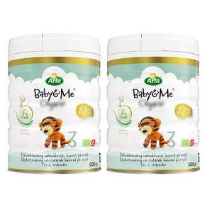 Arla 키즈 앤 미 A2 분유 3단계, 2개, 600g