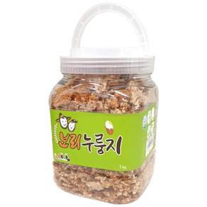 봄나래 국내산 끓여먹는 보리 누룽지, 1kg, 2개