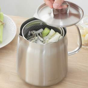 네오플램 IH 인덕션 스텐 304 케틀팟 주전자 2L 채망포함, 스테인리스, 1개