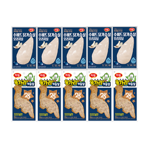 하림 수비드닭가슴살오리지널 100g 5봉+용가리닭가슴살오리지널 80g 5봉, 900g, 1개