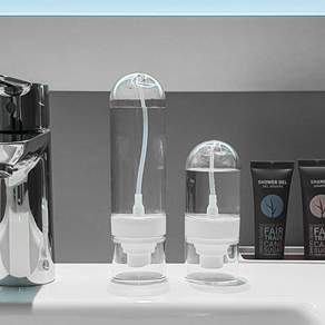 투명 리버스 스킨 공병 미스트 안개분사 스프레이 용기, 100ml, 1개