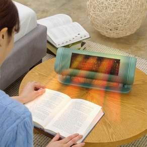 아이프리 미니 전기 발난로 PTC 사무실 온풍기 히터 시즌2, 그린