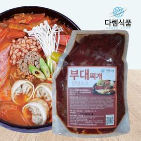 다렘부대찌개양념소스 1kg, 1개