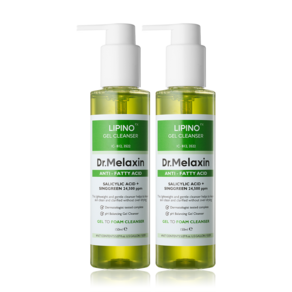 닥터 멜락신 리피노 무지방산 젤 클렌저, 2개, 150ml