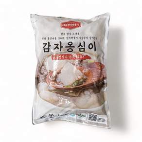 노밀가루 토박이마을 감자 옹심이, 1kg, 2개