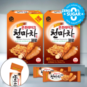 우리차 콘푸레이크 제로 천마차, 2개, 40개입, 18g