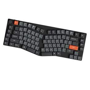 키크론 K15 맥스 3모드 저축 앨리스 레이아웃 유무선 기계식 키보드 RGB 버전, 블랙